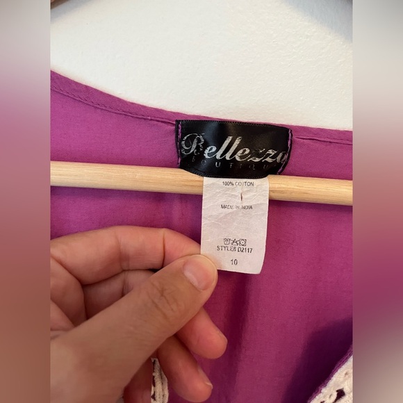 Bellaza Tunic Hand embroidered - Medium PTP 20 inch - Picture 5 of 14